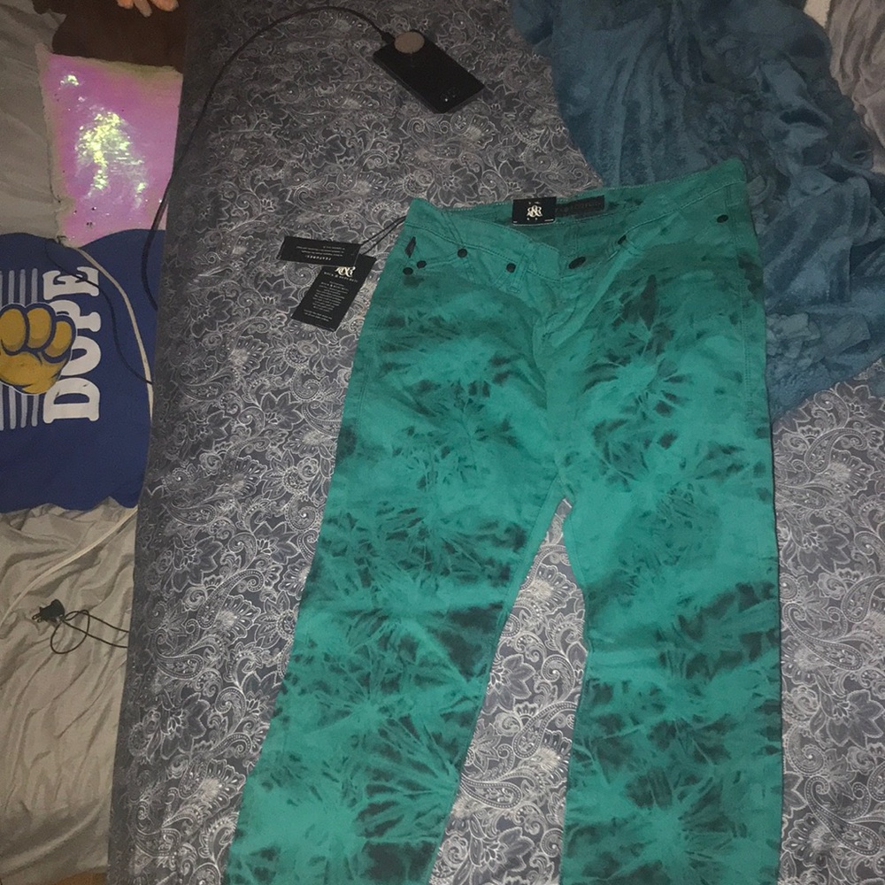 Rock and republic jeans teal